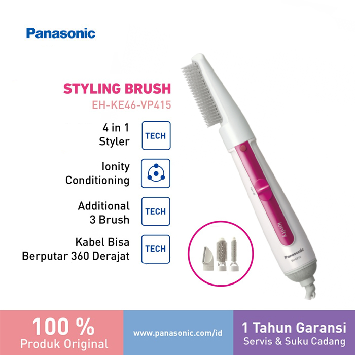 Panasonic Hair Styler 4 Accessories - EHKE46VP